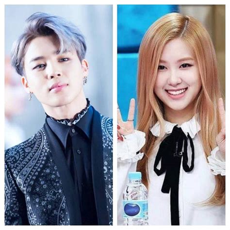 They are amazingly talented idols. Rose and Jimin Blackpink in 2018 t BTS Blackpink and