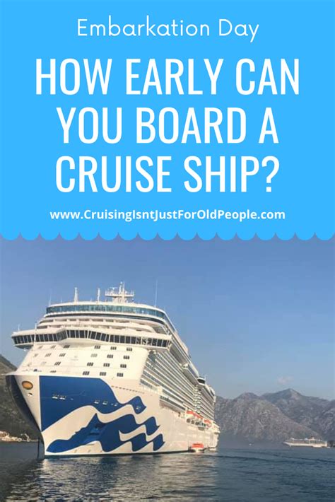 This Is The Best Time To Embark A Cruise Ship Cruise Ship Cruise