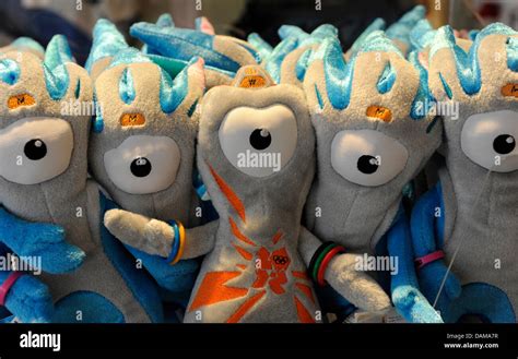 The Mascots For The Olympic Games 2012 Wenlock M Orange And