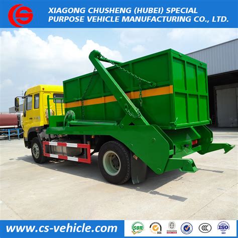 Sinotruk HOWO 4X2 10cbm Swing Arm Garbage Truck For Sale China