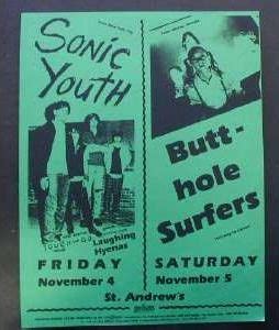 Butthole Surfers The Concert Database