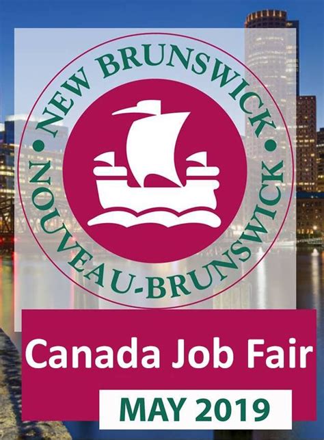 #New #Brunswick- #Canada- #Job #Fair | Job fair, Job offer, How to apply