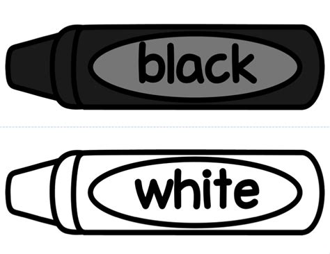 Free Black And White Crayon Clipart Download Free Black And White