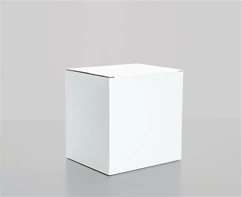 Free Square White Box Mockup On Behance