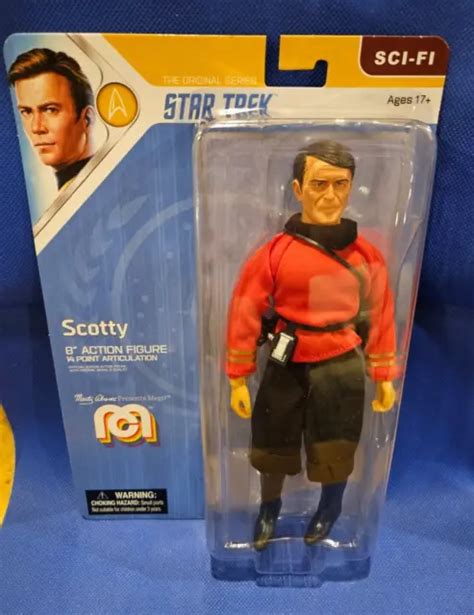 2021 Mego Sci Fi Star Trek Original Series Scotty 8 Action Figure Moc
