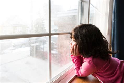 440 Kids Looking Out Rainy Window Stock Photos Pictures And Royalty