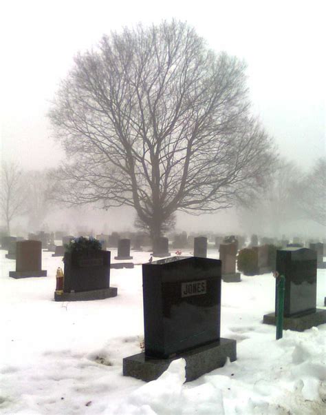 Spooky Foggy Day Paterborough Cemetery Bhadrim Flickr