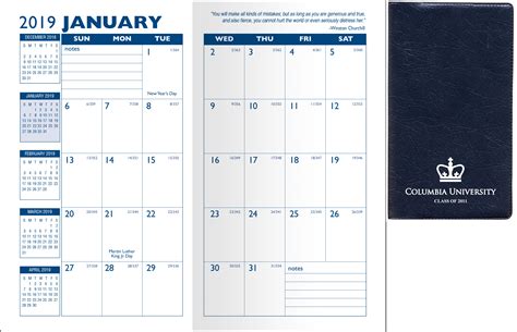 Promotional The Monthly Pocket Planner