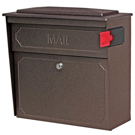 Mail Boss Townhouse Locking Wall Mount Mailbox With High Security