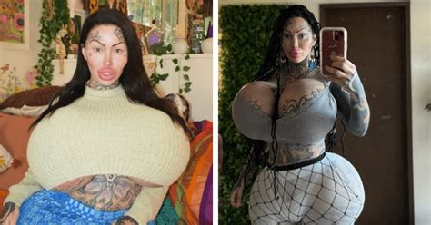 mary magdalene surgery addict to go under the knife again after her 5 000cc breast implant