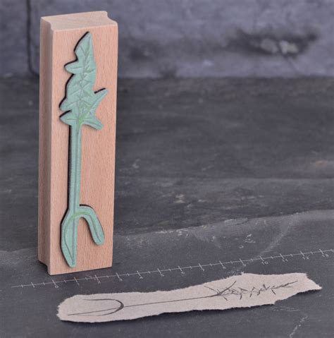 Stempel Jazz Rubber Stamp Grass Bookbinders Design