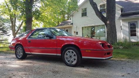 1986 Chrysler Laser Xt Turbo T Top For Sale Photos Technical