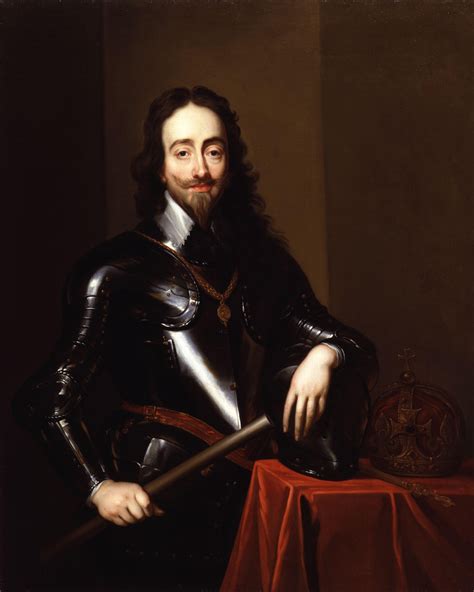 King Charles I Painting Sir Anthony Van Dyck Oil Paintings
