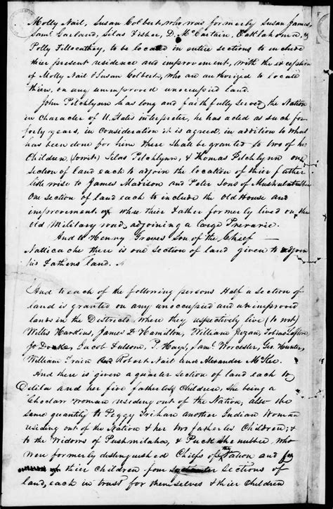 Page 7 Treaty Of Dancing Rabbit Creek Access Genealogy