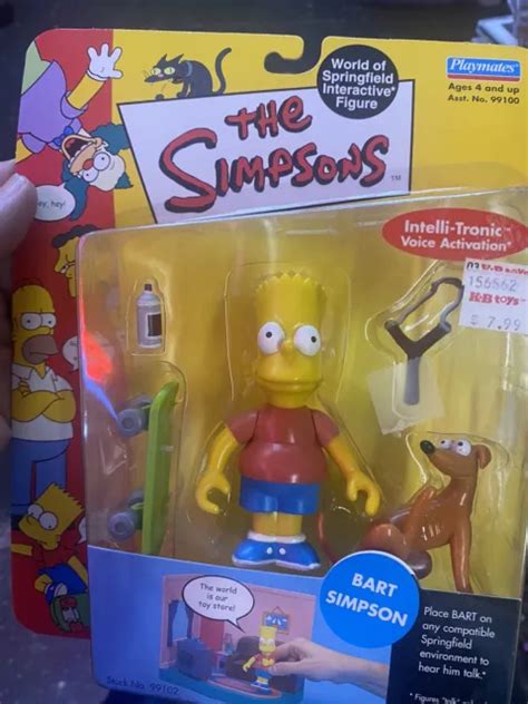 Bart Simpson Simpsons Playmates Wos Original Series 1 Action Figure 1888 Picclick