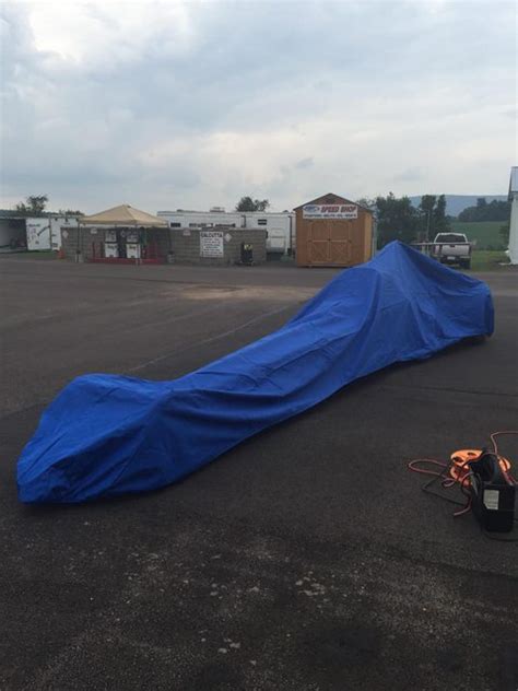 Car Cover For A Dragster With A Wing Topic