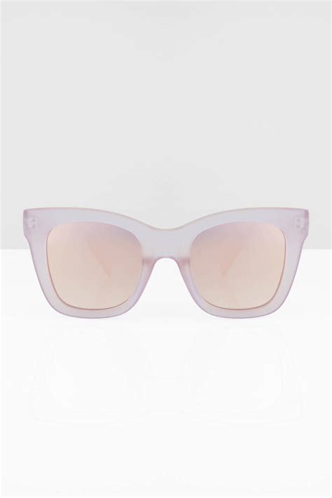 Quay Sunglasses Pink Mirror Sunglasses Oversized Sunglasses