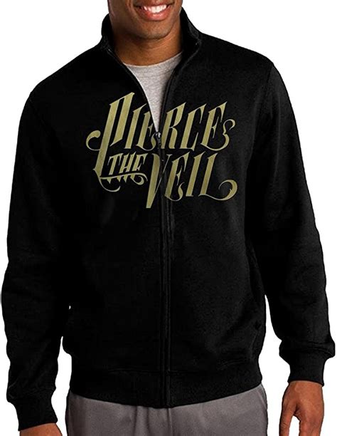 Pierce The Veil Selfish Machines Logo Zip Sweatshirt Jacket For Men At