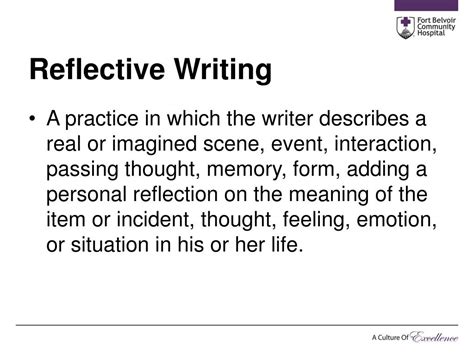 Definition Essay Reflection Meaning In Writing