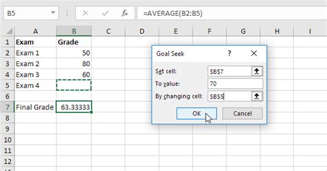 How To Use Goal Seek In Excel For Multiple Cells Mager Guys