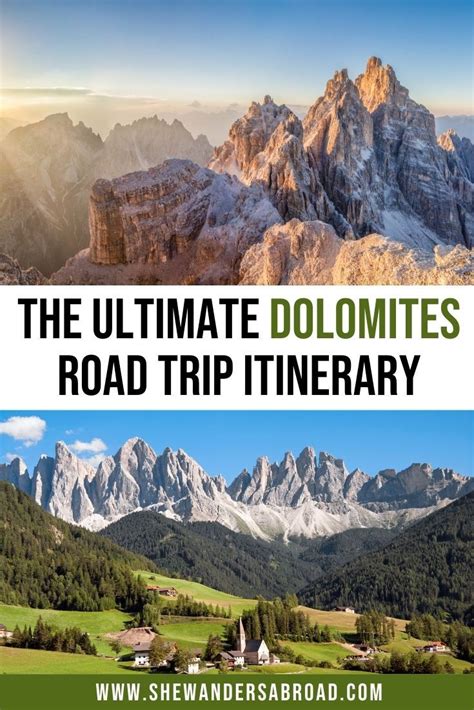 The Perfect Dolomites Road Trip Itinerary For 5 Days Road Trip Europe