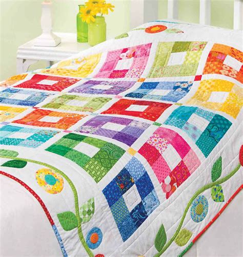 A Colorful Quilt Youre Sure To Treasure Quilting Digest