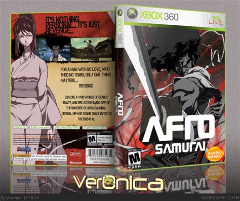 Afro Samurai Xbox 360 Box Art Cover By Veronica