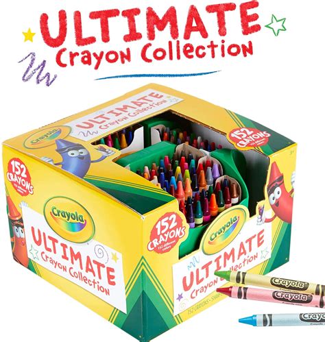 Crayola Ultimate Crayon Collection Coloring Set Kids Indoor Activities