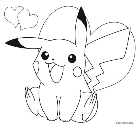 Coloriages Pikachu Coloriages Gratuits à Imprimer