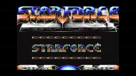 Vgm Hall Of Fame Starforce Main Theme C64 Youtube