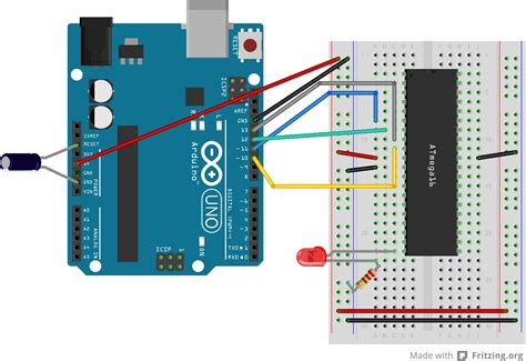 Use Arduino As An Isp Programmer To Program Non Arduino Avr