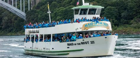 Niagara Falls Boat Ride Usa Maid Of The Mist Toniagara