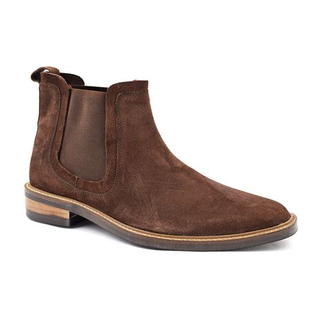 Free shipping for many items! Buy Brown Suede Chelsea Boots Mens | Gucinari Style