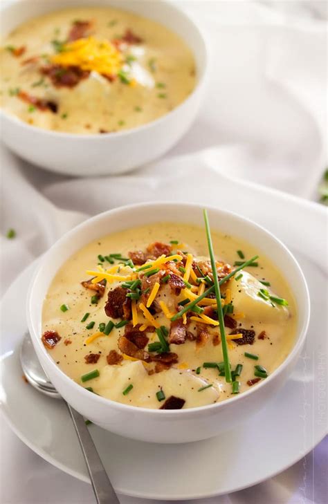 We used ore ida potatoes and campbell's soup, but you can adjust to incorporate your preferred brands. Copycat Loaded Baked Potato Soup - The Chunky Chef