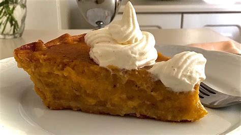 Fresh Pumpkin Pie Recipe YouTube