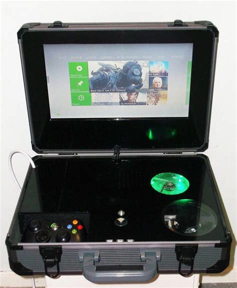 Custom Xbox 360 Portable That I Made For A Friend Videogames Custom
