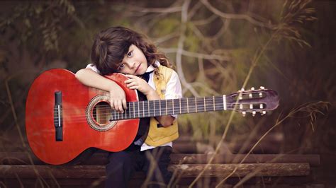 Boy With Guitar Wallpapers Wallpaper Cave