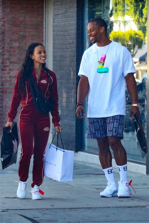 Karrueche Tran Takes her boyfriend shopping in Hollywood - Celebzz