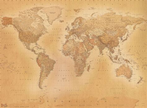 1100 x 1318 jpeg 576 кб. Old style vintage World Map Wallpaper Wall Mural 2.32m x 3 ...