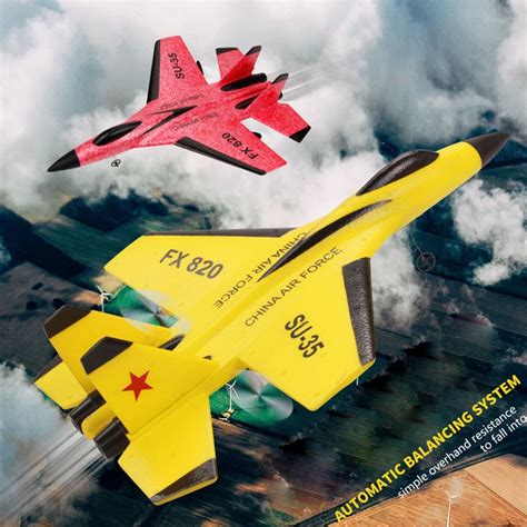 F16 Su35 Rc Plane Epp Foam Flying Glider Fixed Wing Fight Aircraft 24g