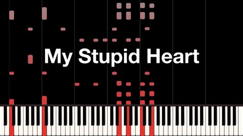 Walk Off The Earth My Stupid Heart Piano Cover Synthesia Tutorial Youtube