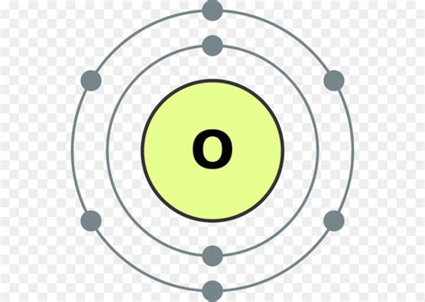 Bohr Model Atomic Number Oxygen Diagram Nitrogen Design Element PNG