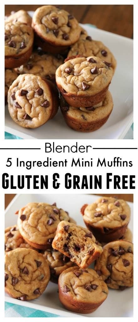 If you need a simple, gluten, dairy free option for breakfast, print this recipe off now! 5 Ingredient Blender Mini Muffins (Gluten & Grain Free ...