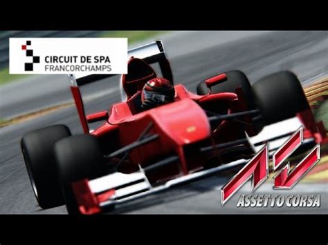 Assetto Corsa F Spa Francorchamps Youtube