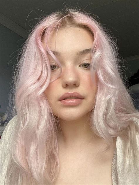 Fntsyangel ･ﾟ｡♡｡ Pastel Pink Hair Light Pink Hair Hair Inspo