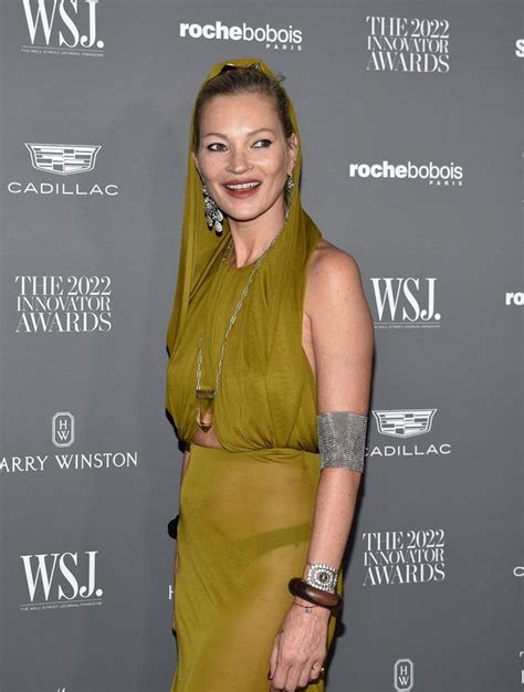 Kate Moss Suffers Racy Nip Slip In Sheer Plunging Dress After Wild
