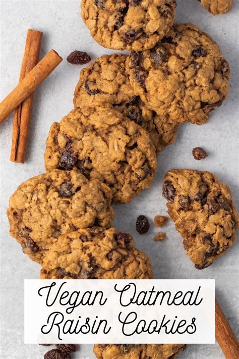 Decorate with a citrus glaze colored with a little food dye, sprinkles and/or sanding. Perfect Vegan Oatmeal Raisin Cookies | Karissa's Vegan ...