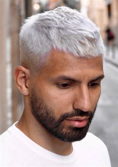 50 Awesome Silver Hair Ideas For Men Grey Hair Hairmanz Dyed Hair Men Bleached Hair Men