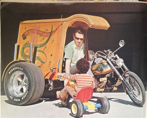 Home Brew Custom Chopper Magazine June 1974 Trike Motorcycle Vw