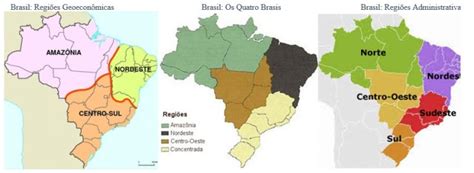 Regiões Geoeconômicas Do Brasil 3 ª E 4 ª Aula De Geografia 7 º Ano